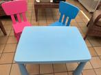 Table et deux chaises ikea, Enfants & Bébés, Chambre d'enfant | Tables & Chaises, Enlèvement, Comme neuf, Chaise(s)
