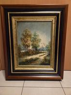 Schilderij Bosweg, Antiek en Kunst, Kunst | Schilderijen | Klassiek, Ophalen