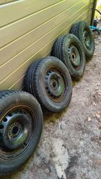 Set winterbanden te koop, Auto-onderdelen, Ophalen, Winterbanden, Velg(en)