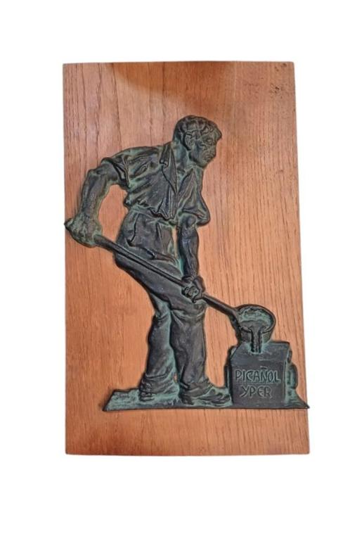 Yper picanol - plaque publicitaire, Antiek en Kunst, Kunst | Overige Kunst, Ophalen