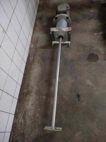 Inox mixer met motor beschikbaar voor biedingen