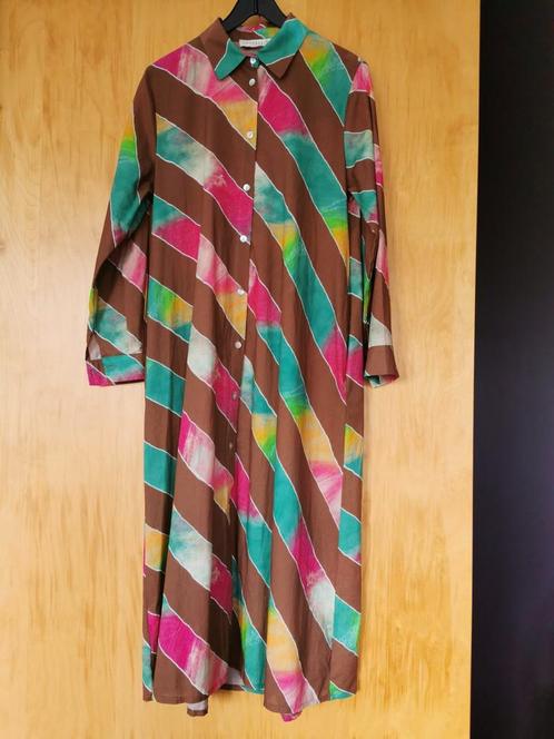 Zomerjurk - maat TU, Kleding | Dames, Jurken, Nieuw, Maat 38/40 (M), Bruin, Onder de knie, Ophalen of Verzenden