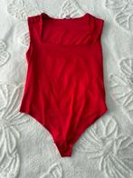 Mooie rode mouwloze bodysuit, Maat 38/40 (M), Ophalen of Verzenden, Zo goed als nieuw, New yorker