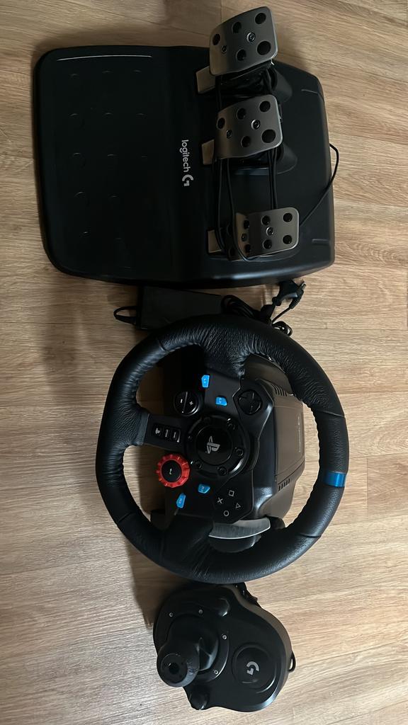 Logitech G29 + Shifter – Weinig gebruikt, Games en Spelcomputers, Spelcomputers | Xbox | Accessoires, Zo goed als nieuw, Ophalen