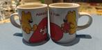kopjes mokka 2 stuks lieve tekst en beertje, Huis en Inrichting, Keuken | Servies, Keramiek, Ophalen of Verzenden, Zo goed als nieuw