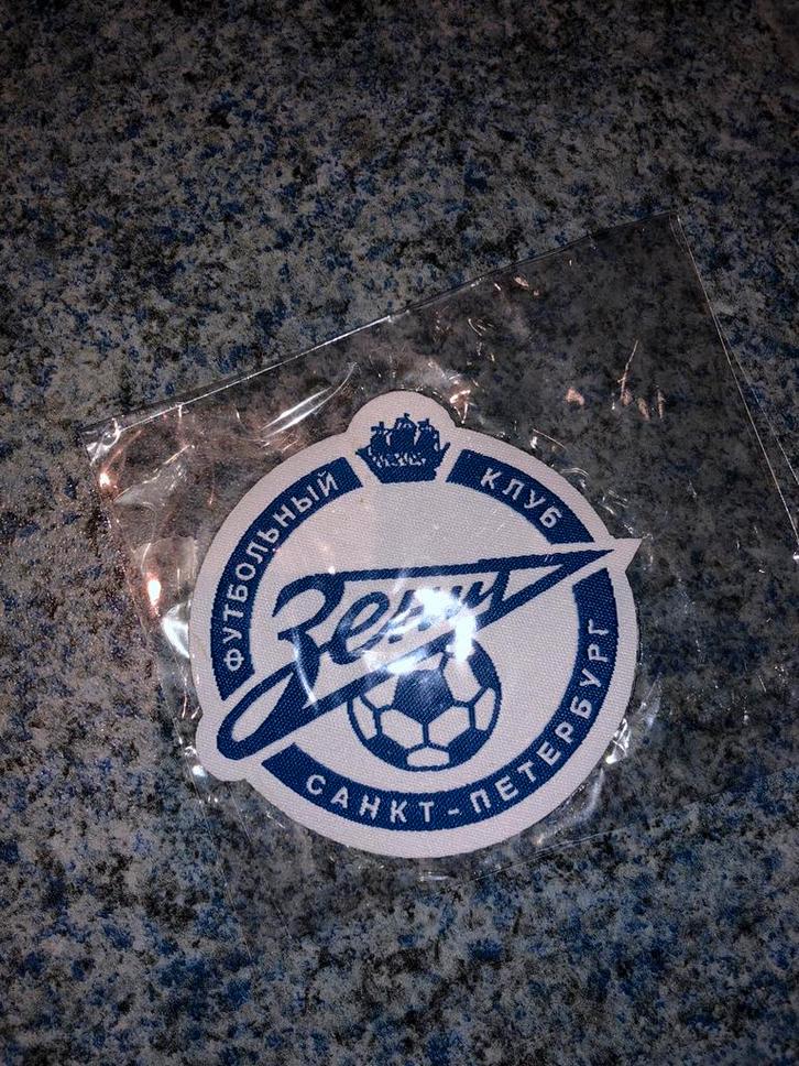 Zenith Sint Petersburg - originele opnaaipatch - nieuw, Verzamelen, Sportartikelen en Voetbal, Nieuw, Ophalen of Verzenden