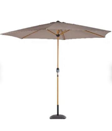 Parasol couleur taupe 3m*3m beschikbaar voor biedingen