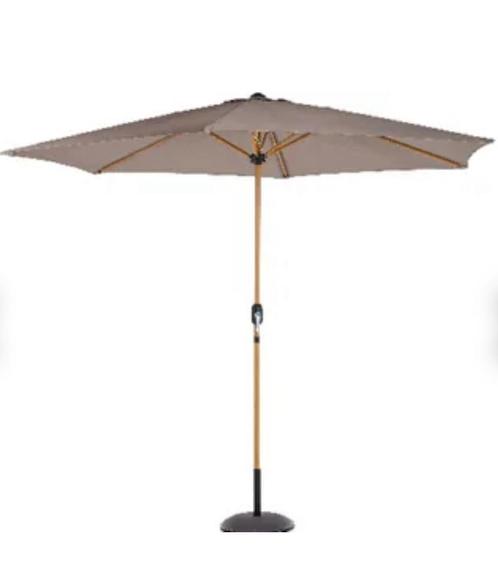 Parasol couleur taupe 3m*3m, Tuin en Terras, Parasols, Ophalen