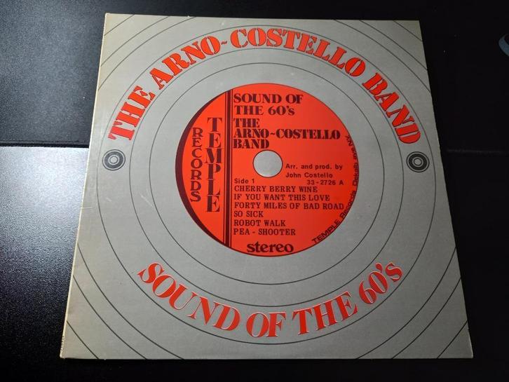 The Arno-Costello Band - Rood - Popcorn Lp, Cd's en Dvd's, Vinyl | R&B en Soul, Zo goed als nieuw, Soul of Nu Soul, 1960 tot 1980