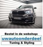 Maxton Design Spoiler Splitter Lip voor Bmw X6 X16 M Pakket, Auto diversen, Tuning en Styling, Verzenden