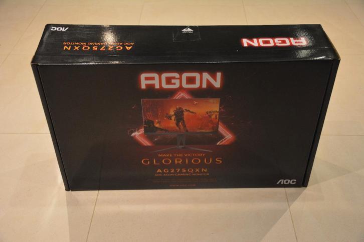 Écran gamer AOC AGON AG275QXN – 27″ QHD – 165 Hz, Computers en Software, Monitoren, Nieuw, 151 t/m 200 Hz, DisplayPort, HDMI, Gaming