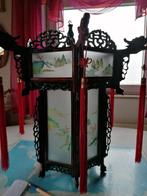 Vintage originele Chinese plafondlamp - handbeschilderd, Huis en Inrichting, Lampen | Plafondlampen, Ophalen of Verzenden, Zo goed als nieuw