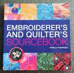 BOEKEN : EMBROIDERER'S AND QUILTER'S SOURCEBOOK, Ophalen, Gebruikt