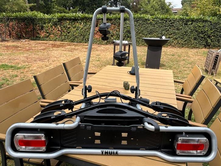 Thule Euroride 941005, Auto diversen, Fietsendragers, Gebruikt, Trekhaakdrager, 2 fietsen, Ophalen
