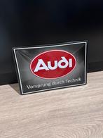 AUDI METALEN BORD 20x30, Verzamelen, Merken en Reclamevoorwerpen, Ophalen of Verzenden, Zo goed als nieuw