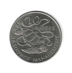 Seychellen, 10 Rupees 1977, F.A.O., Postzegels en Munten, Munten | Afrika, Ophalen of Verzenden, Overige landen, Losse munt