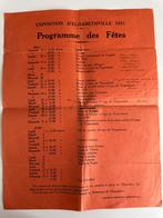 Brochure du Congo 1931 :l'Expo Elisabethville, Enlèvement ou Envoi