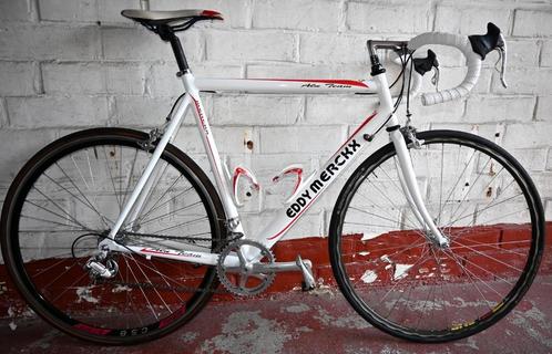 Retro Koersfiets Eddy Merckx + onderdelen, Vélos & Vélomoteurs, Vélos | Vélos de course, Utilisé, Aluminium, Enlèvement