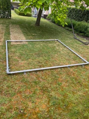 Frame spandoek + verlichting, Enlèvement, Utilisé, Panneau publicitaire