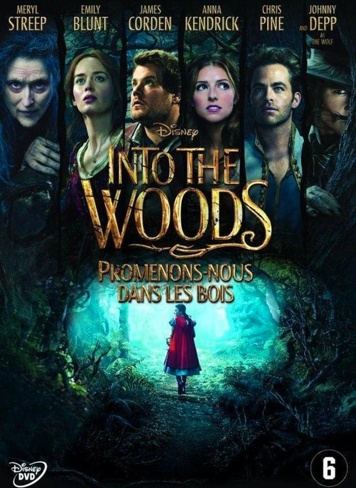 Disney dvd - Into the woods, CD & DVD, DVD | Aventure, Enlèvement ou Envoi