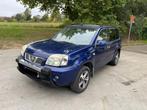 Nissan Xtrail 2.2dci 4/4 mod 2007 lederen GPS JA ctok 136ch, Auto's, Zwart, 4 cilinders, Blauw, Leder