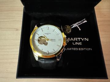 Horloge Martyn Line (nieuw), Autres marques, Enlèvement ou Envoi, Acier, Autres matériaux