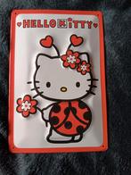Hallo Kitty metaalplaat, Ophalen of Verzenden, Zo goed als nieuw