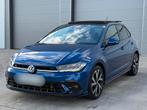 VW POLO 1.0 TSI | R-LINE AUTOMAAT | FULL OPTION | GARANTIE, Auto's, Volkswagen, Euro 6, Blauw, Alcantara, Bedrijf