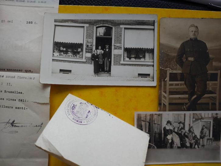 Refueling War 1940-1945 4 foto man België, Verzamelen, Militaria | Tweede Wereldoorlog, Verzenden