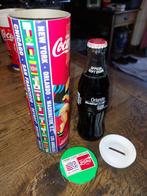 blikken spaarpot en coca cola flesje, world cup 1994, Nieuw, Ophalen of Verzenden, Gebruiksvoorwerp
