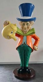 Gekke hoedenmaker Alice in wonderland groot beeld Mad Hatter, Ophalen of Verzenden, Zo goed als nieuw, Fantasy