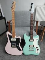 Guild Jetstar Seafoam Green (2018) en Telemaster Shell Pink, Ophalen, Gebruikt, Solid body, Fender