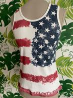 topje T-shirt - print US vlag - S, Vêtements | Femmes, Tops, Comme neuf, Taille 36 (S), Take Two, Sans manches