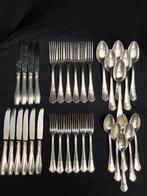 Oud verzilverd bestek Wiskemann, 34-delig, Ophalen of Verzenden