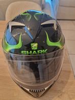 Motohelm Shark ( zwart/groen), Motoren, Kleding | Motorhelmen, Ophalen, L, Shark