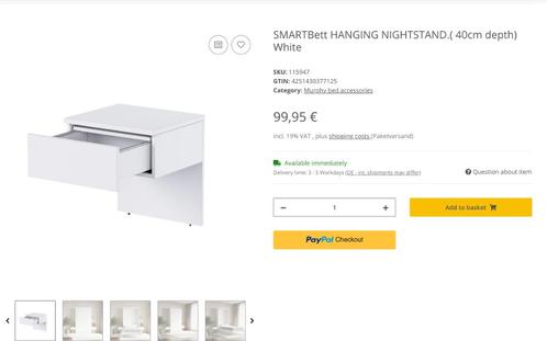 Nachtkastje NIEUW, Huis en Inrichting, Slaapkamer | Nachtkastjes, Nieuw, Minder dan 55 cm, Ophalen of Verzenden