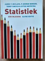 Statistiek, een inleiding (NIEUW), Enlèvement ou Envoi, Neuf, Enseignement supérieur