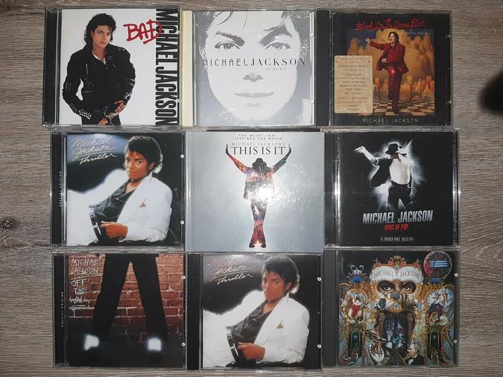 Michael jackson cd's, Cd's en Dvd's, Cd's | Pop, Zo goed als nieuw, Ophalen of Verzenden