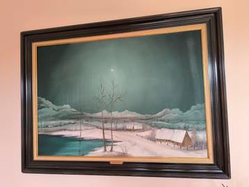 Winterlandschap  beschikbaar voor biedingen