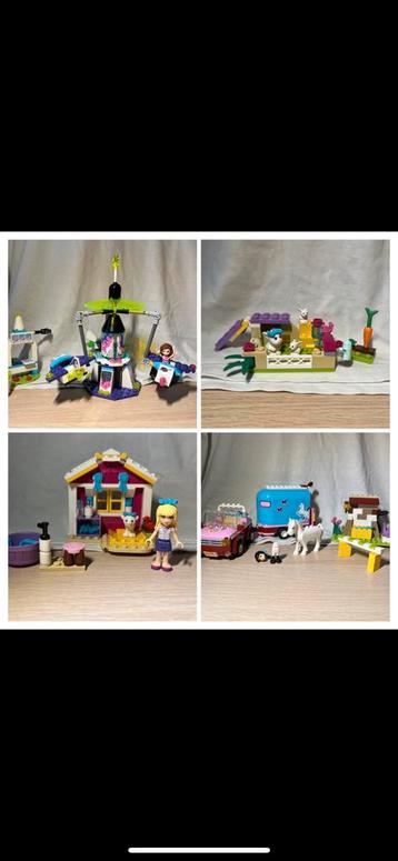 LEGO friends 4 sets, Enlèvement ou Envoi, Utilisé, Ensemble complet, Lego