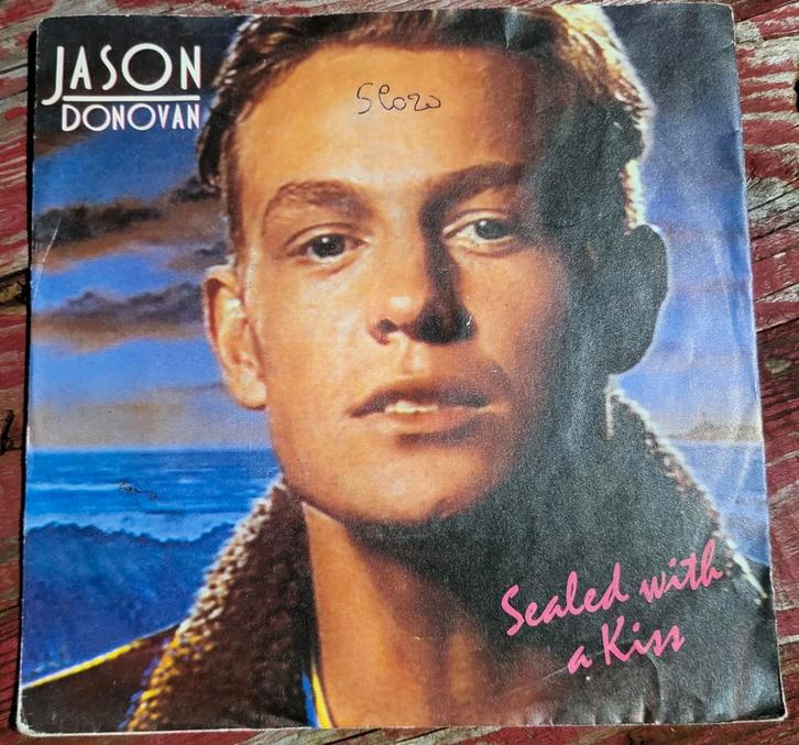 Jason Donovan Sealed with a Kiss 1989
Deze afbe, Cd's en Dvd's, Vinyl Singles, Ophalen of Verzenden