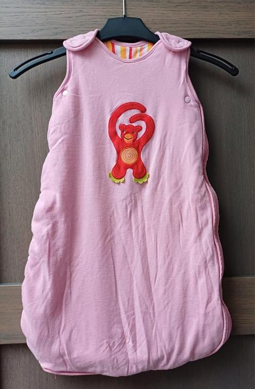Slaapzak met leuk aapje, Kinderen en Baby's, Dekens, Slaapzakjes en Inbakerproducten, Gebruikt, Slaapzak, Ophalen of Verzenden