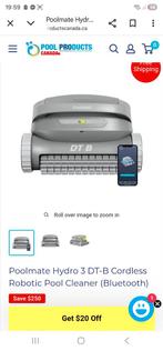 Draadloze robot nieuw 1maal voor schowroom gebruikt, Tuin en Terras, Zwembad-toebehoren, Ophalen