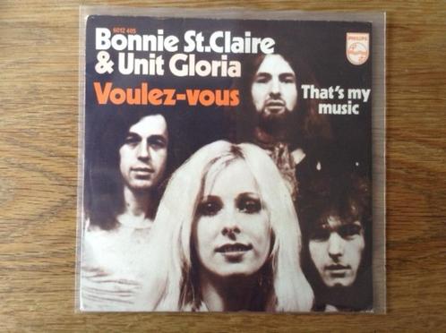 single bonnie st.claire & unit gloria, CD & DVD, Vinyles Singles, Single, Rock et Metal, 7 pouces, Enlèvement ou Envoi