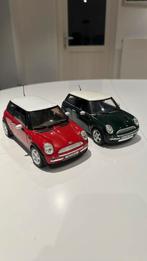 MINI COOPER 1/18 Lot de 2 pieces ., Enlèvement ou Envoi, Comme neuf, Voiture, Maisto