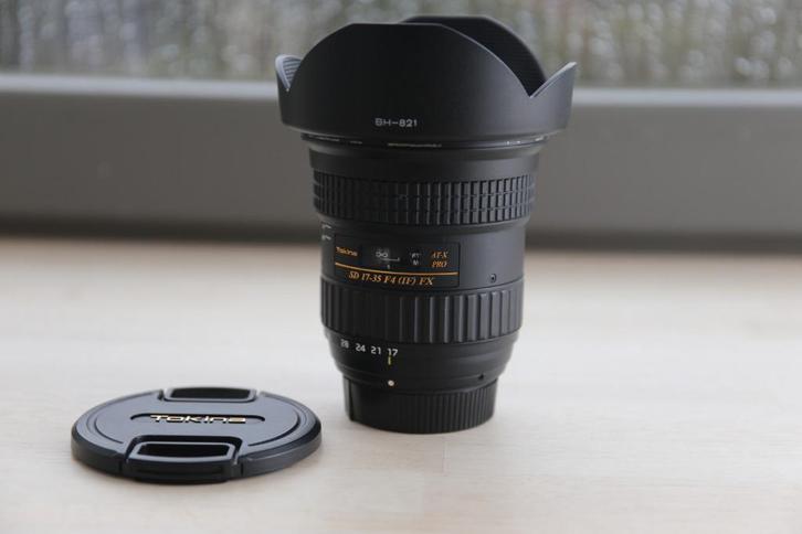 TOKINA AT-X 17-35 mm F4 PRO FX-objectief NIKON-vatting (FX), Audio, Tv en Foto, Foto | Lenzen en Objectieven, Gebruikt, Groothoeklens