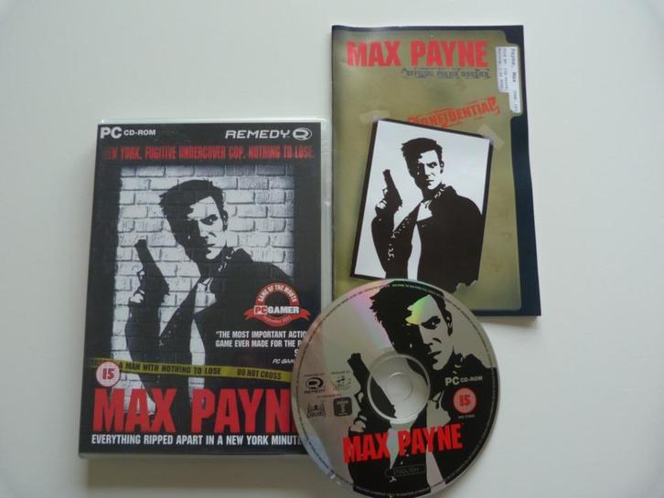 Max Payne [PC], Games en Spelcomputers, Games | Pc, Zo goed als nieuw, Avontuur en Actie, 1 speler, Vanaf 16 jaar, Ophalen of Verzenden
