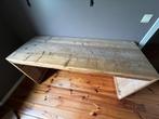 Bureau in steigerhout, Huis en Inrichting, Bureaus, Ophalen of Verzenden, Zo goed als nieuw, Bureau
