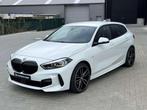 BMW 118 118iA M-Pakket-Led-Navi-Cockpit Pro-Zetelverw-19", Auto's, Automaat, 1 Reeks, Gebruikt, Wit