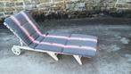 Deux chaises longues ROVERGARDEN + housses matelas, Tuin en Terras, Ophalen, Gebruikt